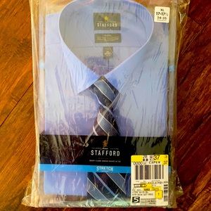 New dress shirt and tie